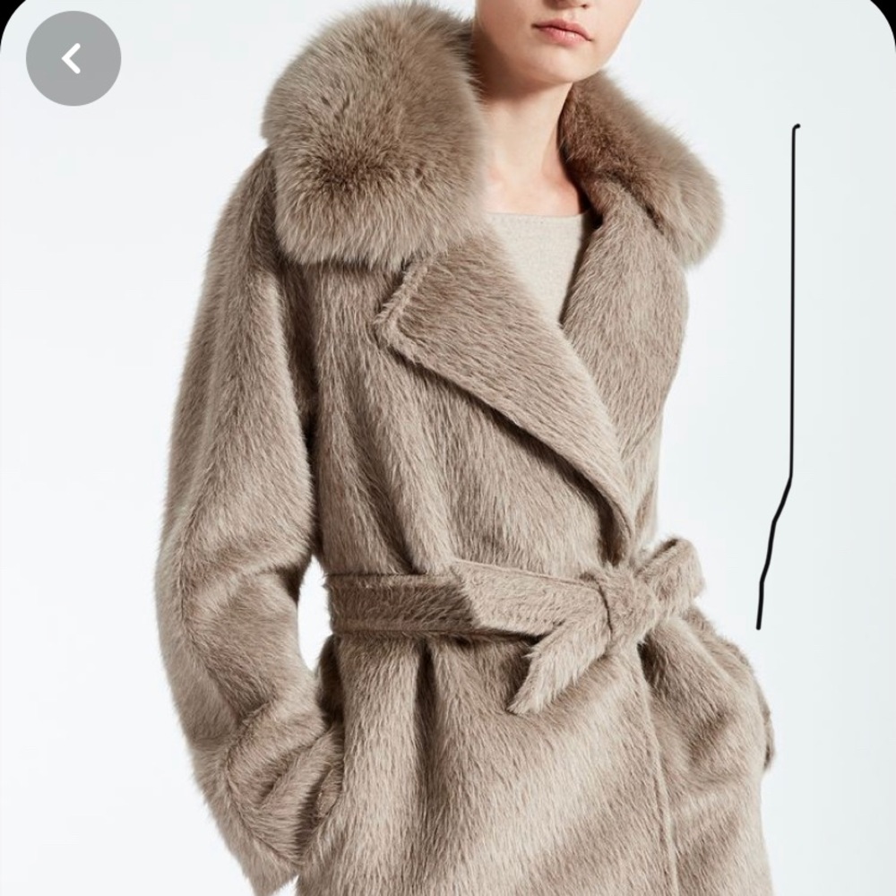Max Mara cashmere blend coat